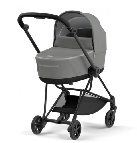 Cybex Mios 3.0 Soho Grey + Cloud Z I-Size + Matt Black frame Детская коляска 4in1