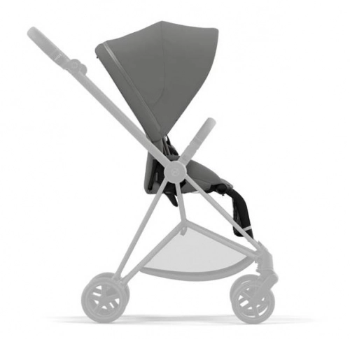 Cybex Mios 3.0 Soho Grey + Cloud Z I-Size + Matt Black frame Детская коляска 4in1
