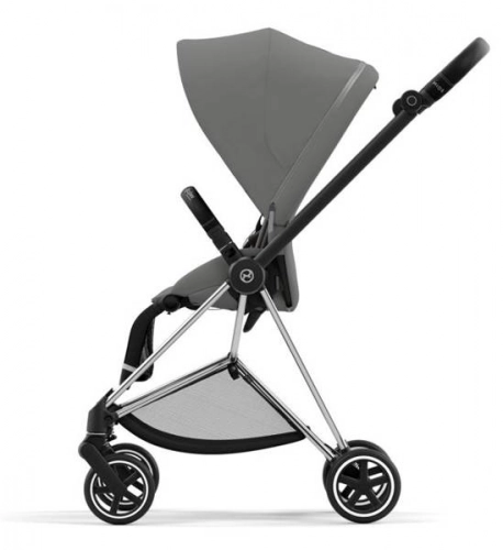 Cybex Mios 3.0 Soho Grey Plus + Cloud Z i-Size + Chrome Black frame Детская коляска 3in1