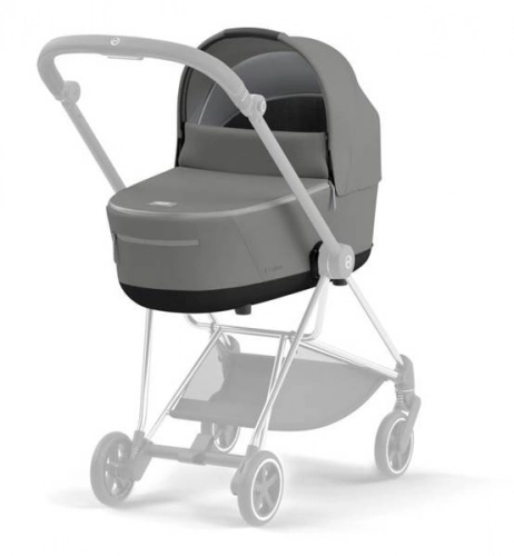 Cybex Mios 3.0 Soho Grey Plus + Cloud Z i-Size + Chrome Black frame Детская коляска 3in1