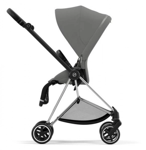 Cybex Mios 3.0 Soho Grey Plus + Cloud Z i-Size + Chrome Black frame Детская коляска 3in1