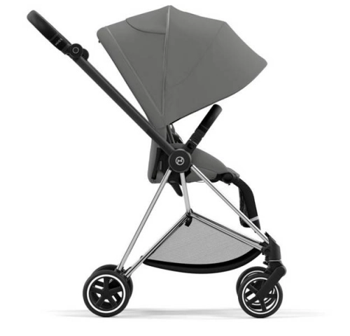 Cybex Mios 3.0 Soho Grey Plus + Cloud Z i-Size + Chrome Black frame Детская коляска 3in1