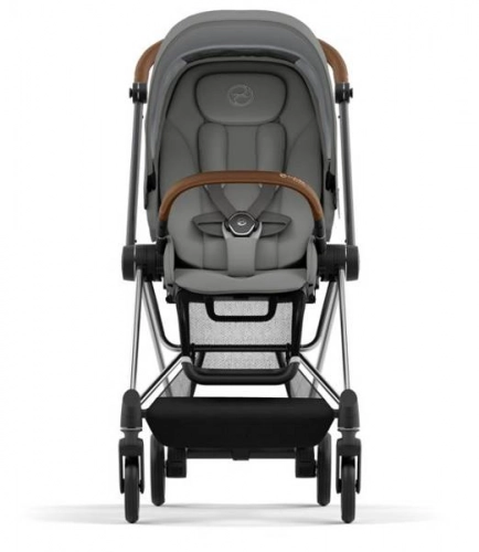 Cybex Mios 3.0 Soho Grey Plus + Cloud Z i-Size + Chrome Brown frame Детская коляска 3in1