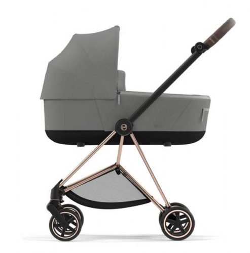 Cybex Mios 3.0 Soho Grey Plus + Cloud Z i-Size + Rose gold frame Детская коляска 3in1