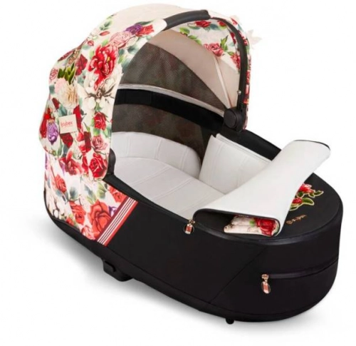 Cybex Mios 3.0 Spring Blossom Light + Cloud Z i-Size + Rose gold frame Детская коляска 3in1