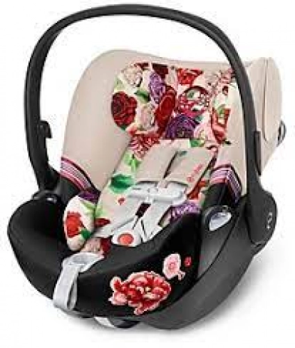 Cybex Mios 3.0 Spring Blossom Light + Cloud Z i-Size + Rose gold frame Детская коляска 3in1