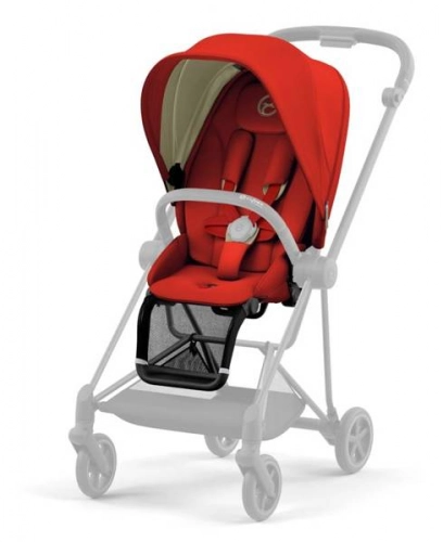 Cybex Mios Autumn Gold + Chrome Brown Frame Bērnu rati 2in1