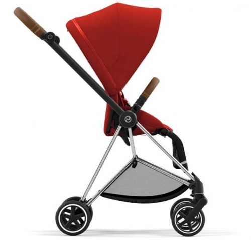 Cybex Mios Autumn Gold + Chrome Brown Frame Bērnu rati 2in1