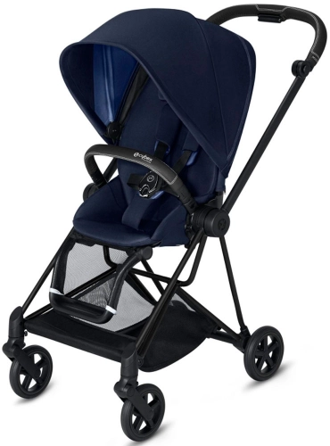 Cybex Mios Indigo Blue + Matt Black Frame Bērnu rati 2in1
