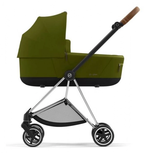 Cybex Mios Khaki Green + Chrome Brown Frame Детская коляска 2in1