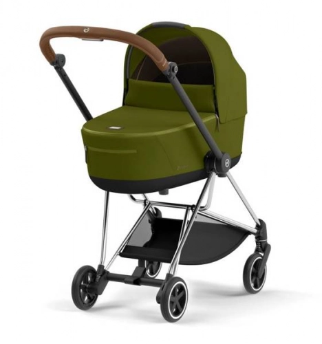 Cybex Mios Khaki Green + Chrome Brown Frame Детская коляска 2in1