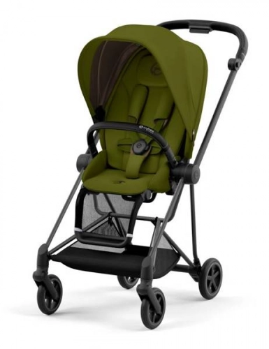 Cybex Mios Khaki Green + Matt Black Frame Bērnu rati 2in1
