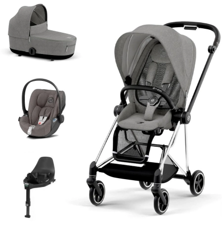 Cybex Mios Manhattan Grey Pastaigu Bloks