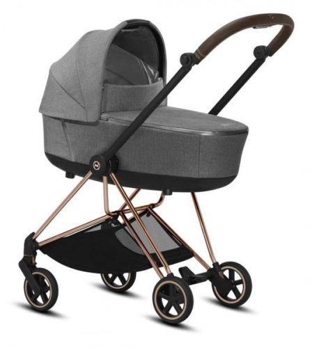 Cybex Mios Manhattan Grey + Rose Gold Frame Детская коляска 2in1