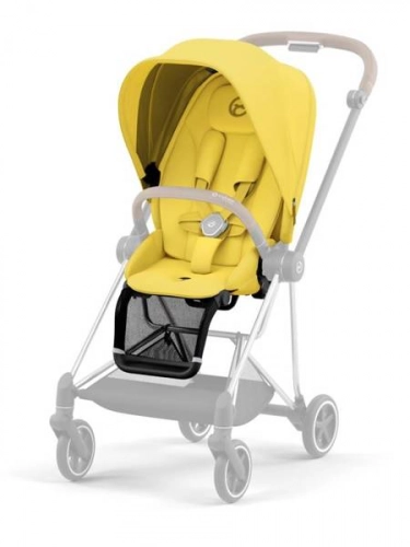 Cybex Mios Mustard Yellow + Chrome Brown Frame Детская коляска 2in1