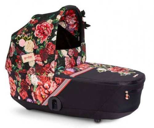 Cybex Mios Spring Blossom Dark + Rose gold Frame Bērnu rati 2in1