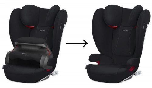 Cybex Pallas B2-Fix Volcano black Bērnu autosēdeklis 9-36 kg