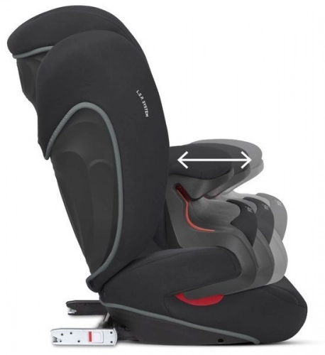 Cybex Pallas B2-Fix Volcano black Bērnu autosēdeklis 9-36 kg