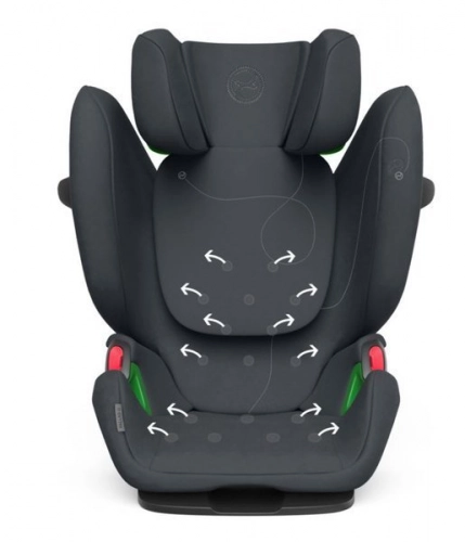 Cybex Pallas G I-Size Granite Black Bērnu autosēdeklis 9-50 kg