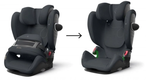 Cybex Pallas G I-Size Granite Black Bērnu autosēdeklis 9-50 kg