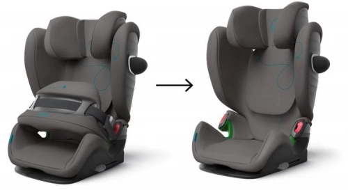 Cybex Pallas G I-Size Soho Grey Bērnu autosēdeklis 9-50 kg