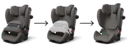 Cybex Pallas G I-Size Soho Grey Bērnu autosēdeklis 9-50 kg