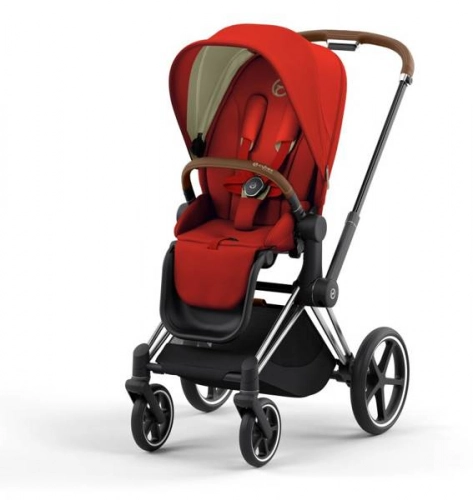 Cybex Priam 3.0 Autumn Gold + Chrome Brown Frame Прогулочная коляска