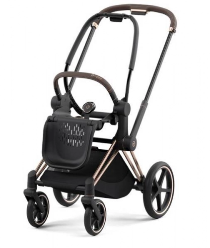 Cybex Priam 3.0 Deep Black + Rose Gold Frame Прогулочная коляска