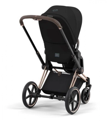 Cybex Priam 3.0 Deep Black + Rose Gold Frame Прогулочная коляска