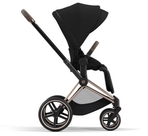 Cybex Priam 3.0 Deep Black + Rose Gold Frame Прогулочная коляска
