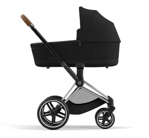 Cybex Priam 4.0 + Chrome brown frame + Cloud Z2 I-size Deep black Bērnu rati 3in1