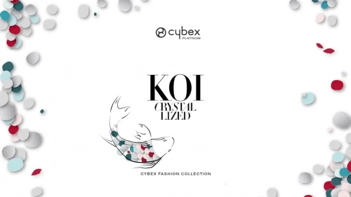 Cybex Priam 4.0 + Cloud Z I-size Gold rose frame Koi Crystallized Bērnu rati 3in1
