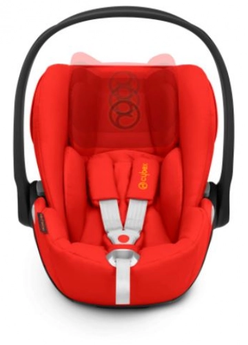 Cybex Priam 4.0 + Cloud Z2 I-size + Chrome black frame Rosenrot Red by Alec Voelkel Bērnu rati 3in1
