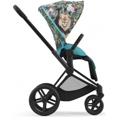 Cybex Priam 4.0 DJ Khaled + Gold rose frame Pastaigu rati
