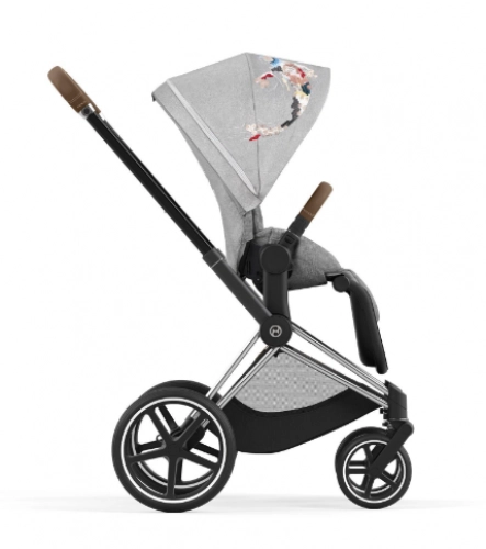 Cybex Priam 4.0 Fashion Koi Chrome Brown frame Bērnu rati 2in1