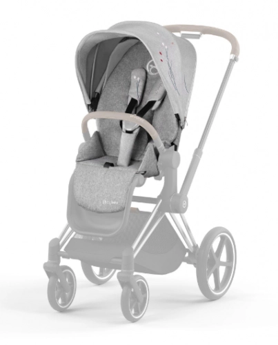 Cybex Priam 4.0 Fashion Koi Chrome Brown frame Bērnu rati 2in1