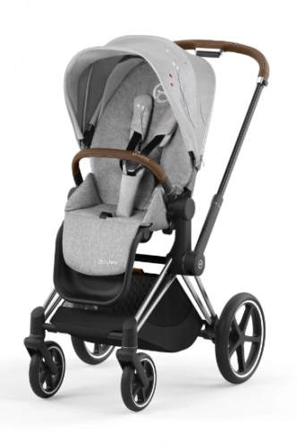 Cybex Priam 4.0 Fashion Koi Chrome Brown frame Bērnu rati 2in1