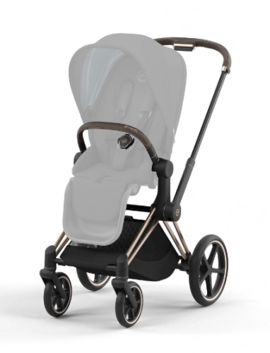 Cybex Priam 4.0 Karolina Kurkova One Love Rose Gold frame Bērnu rati 2in1