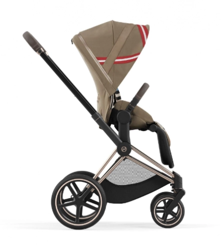 Cybex Priam 4.0 Karolina Kurkova One Love Rose Gold frame Bērnu rati 2in1