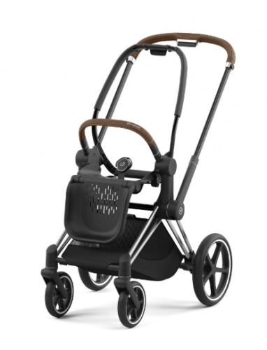 Cybex Priam 4.0 Mustard Yellow Chrome brown frame Bērnu rati 2in1