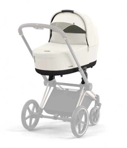 Cybex Priam 4.0 Off White Matt Black frame Bērnu rati 2in1