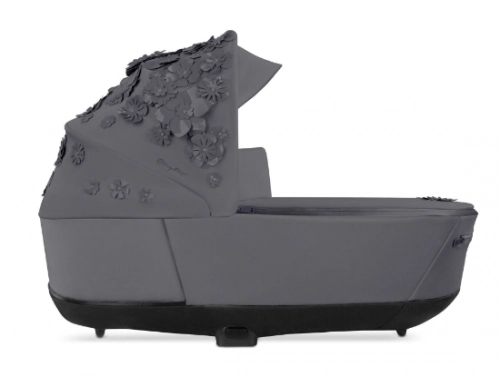 Cybex Priam 4.0 Simply Flowers Dream Grey Matt Black frame Детская коляска 2in1