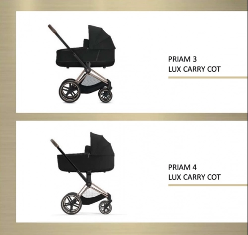 Cybex Priam 4.0 Stardust Black Plus Ratu kulba