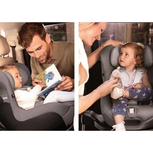 Cybex Sirona S I-Size Granite Black Bērnu autosēdeklis 0-18 kg