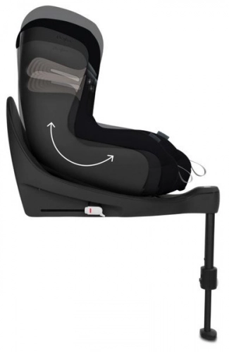 Cybex Sirona S2 I-Size 360 Deep black Bērnu autosēdeklis 0-18 kg