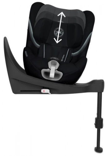 Cybex Sirona S2 I-Size 360 Deep black Bērnu autosēdeklis 0-18 kg