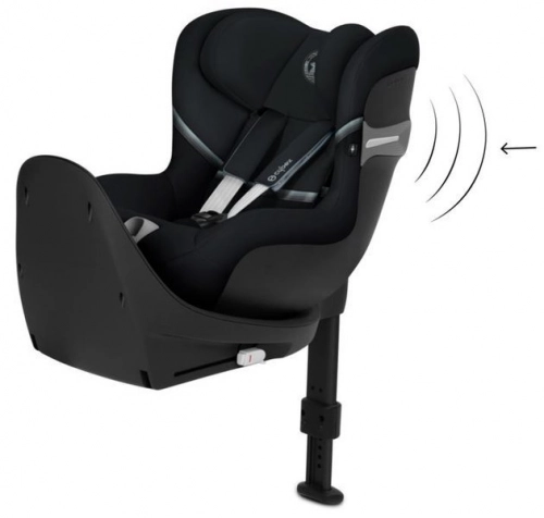 Cybex Sirona S2 I-Size 360 Deep black Bērnu autosēdeklis 0-18 kg