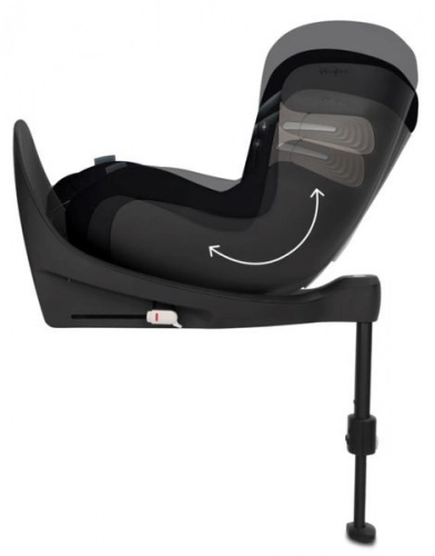 Cybex Sirona SX2 i-Size 360 Deep Black Bērnu autosēdeklis 0-18 kg