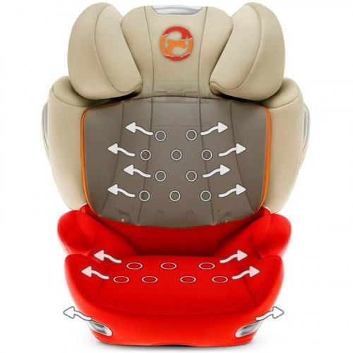 Cybex Solution Q3-Fix Autumn Gold Plus Bērnu autosēdeklis 15-36 kg
