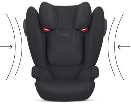 Cybex Solution B2-Fix + Lux Volcano black Bērnu autosēdeklis 15-36 kg